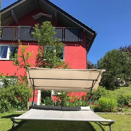 Am Goldberg Mit Ueberdachter Loggia 아파트 Schauenstein